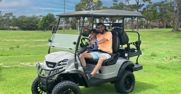 Safety first: How to protect kids in golf carts